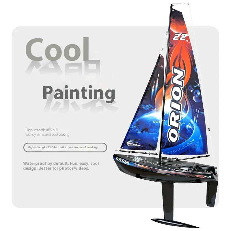 E1 8803V2 오리온 세일보트 서스펜디드 RC 원격 조종 보트 모델 스피드보트 수냉식 어린이 장난감