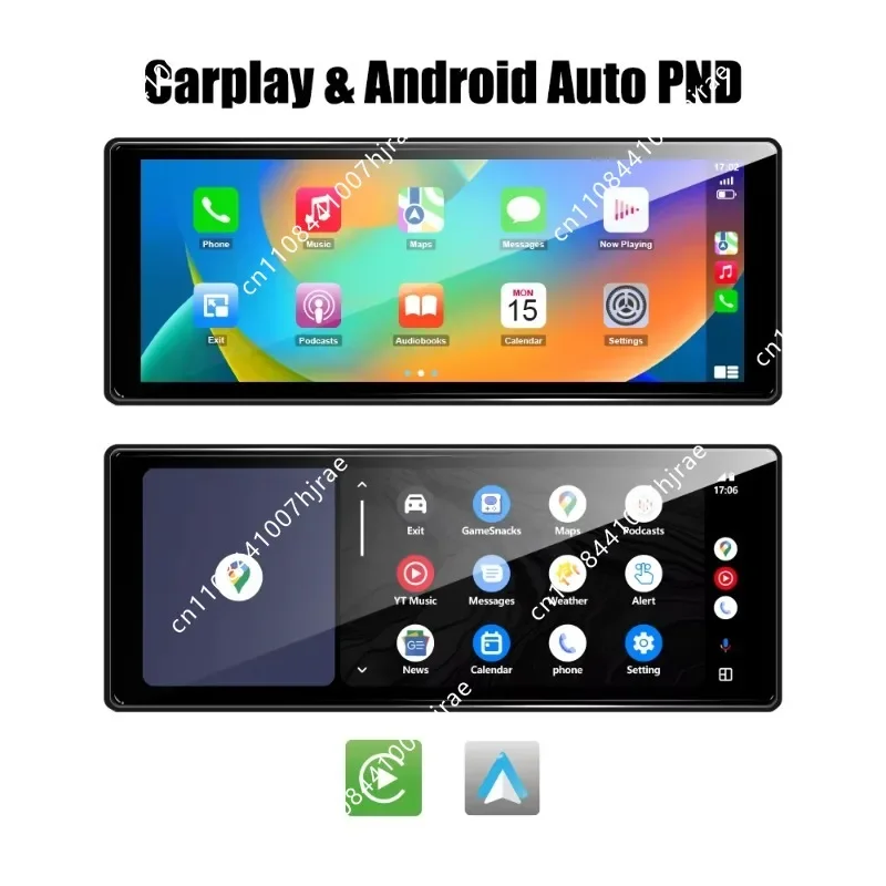 Android 12 Carplay GPS Navigator 10.26 Inch Touch Screen Android Auto Mirror Link Support Siri Google YouTube Car Radio Player