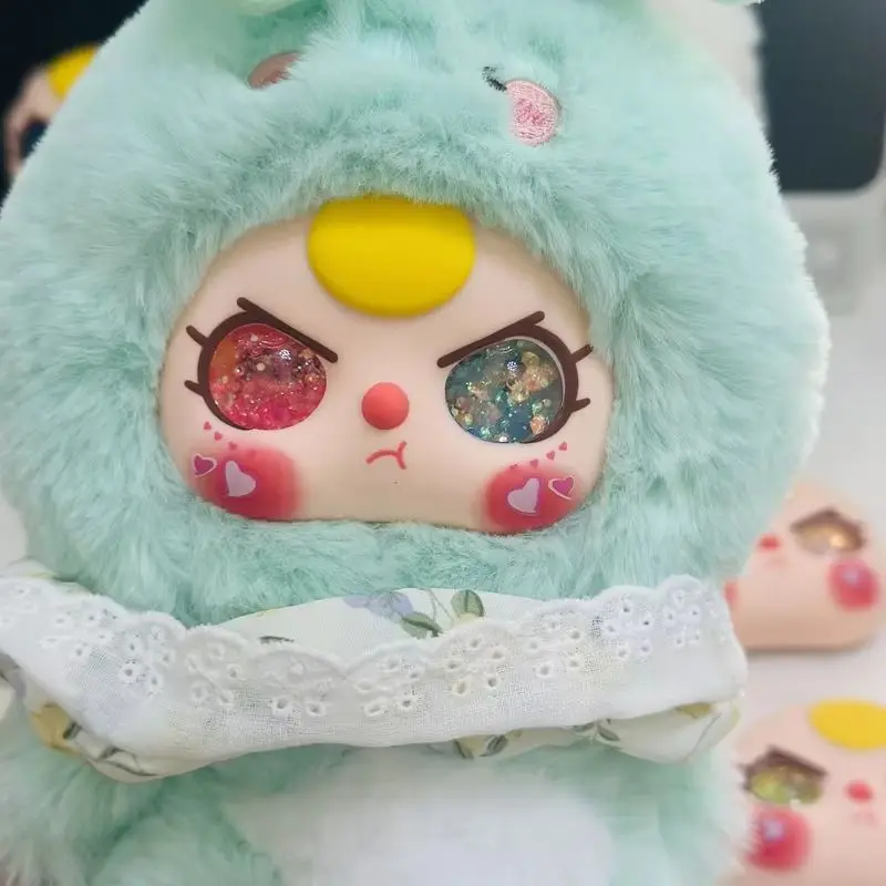 

New Baby 100% Doll Eyes Lily Rabbit Town Anime Design Medium Face With All-Over Flowing Sand Limited Edition 100 Pieces