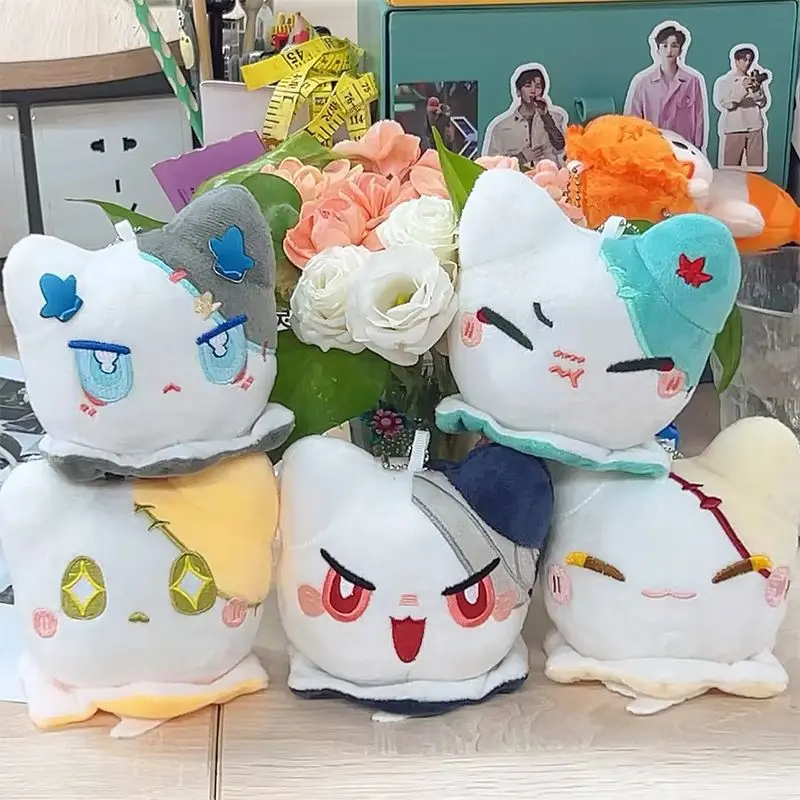 Game Honkai Star Rail Plush Keychain Dan Heng Lunae Blade Jing Yuan Luocha Kafka Anime Stuffed Plushine Doll Toy Xmas Gifts