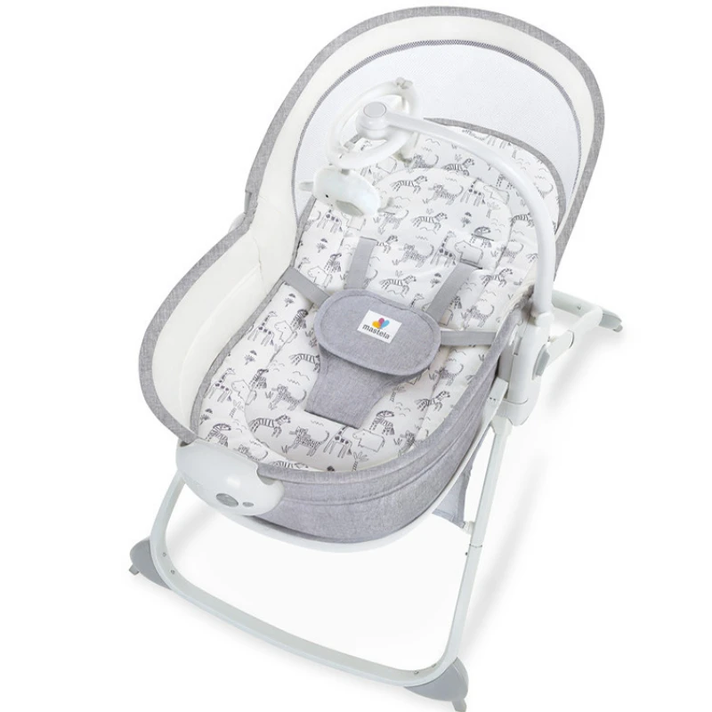 Baby resting chair portable Baby Electric Baby Shaker Can sit or lie down rocking chair for kids Comforting Chair Basket Cradle