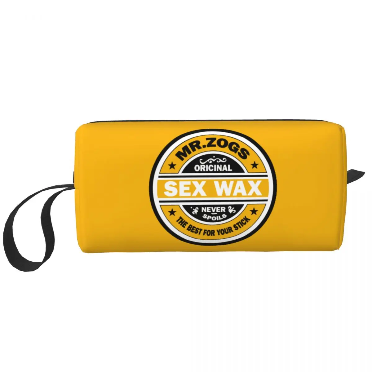 Travel Mr Zogs Sex Wax Toiletry Bag Kawaii Surfing Surf Gift Cosmetic Makeup Organizer for Women Beauty Storage Dopp Kit Case