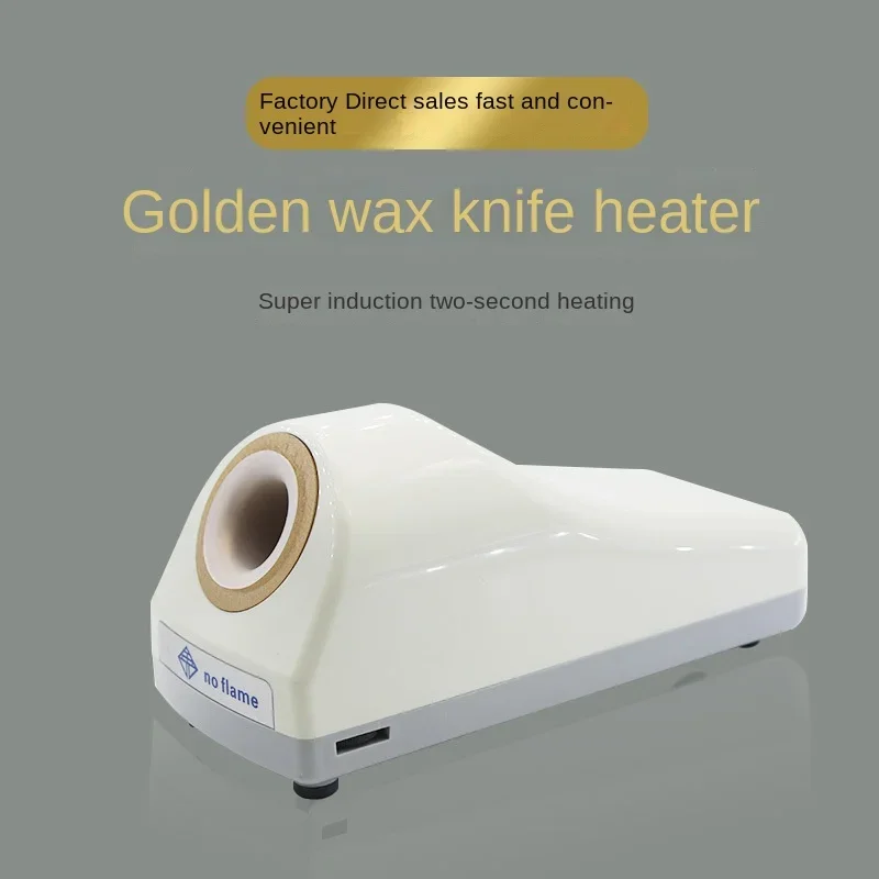 Wax knife heater electric wax knife sensor mechanic electromagnetic heater wax melter heats for two seconds.