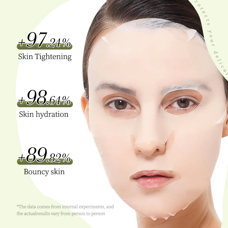 10pcs BIOAQUA Sea Grape Face Mask Moisturizing Anti Wrinkles Anti-aging Facial Masks Whitenting Face Sheet Mask Skin Care view 3