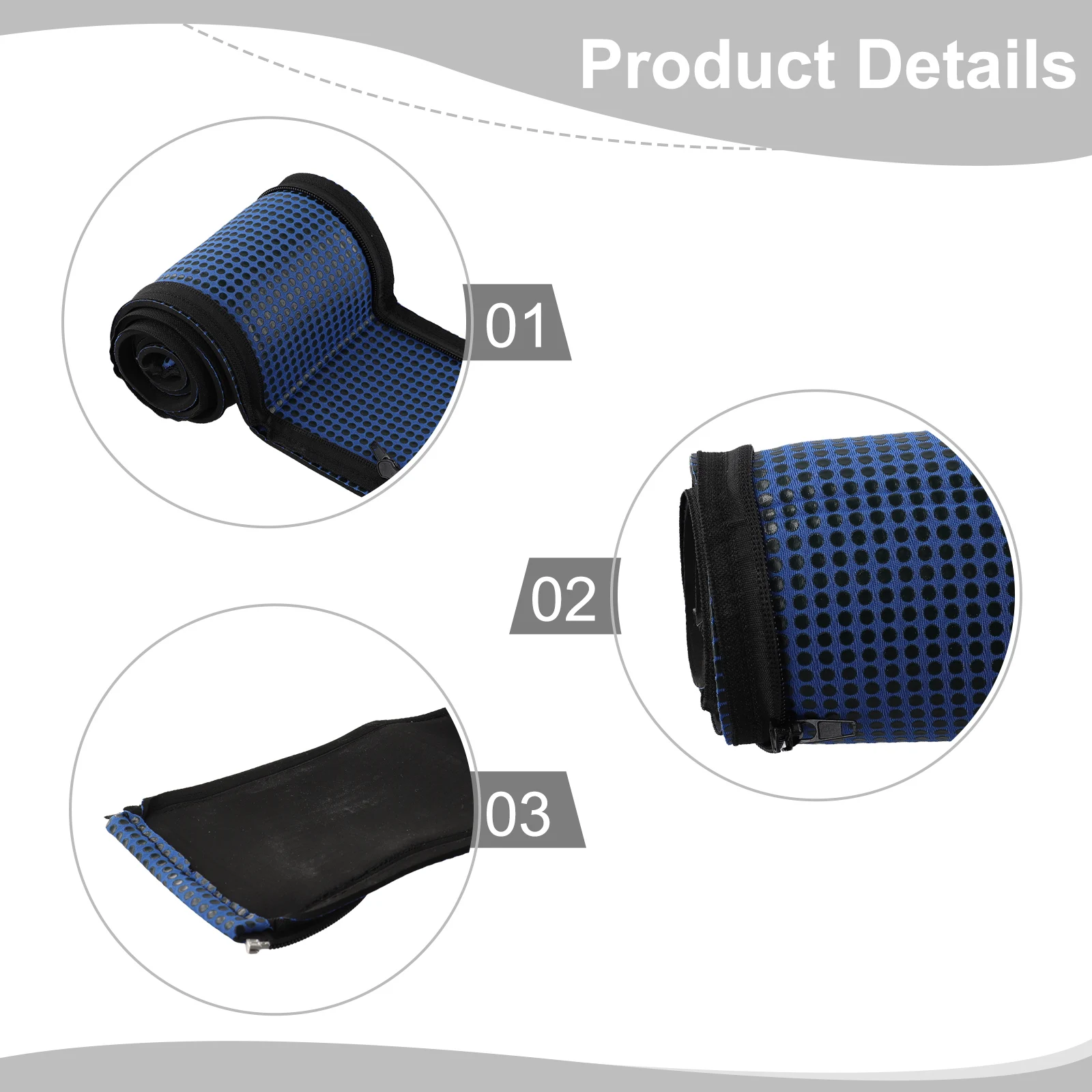 

Pool Safety Covers Neoprene Handrail Covers Easy Installation Extreme Temperature Resistance Quick Adjustment Feature