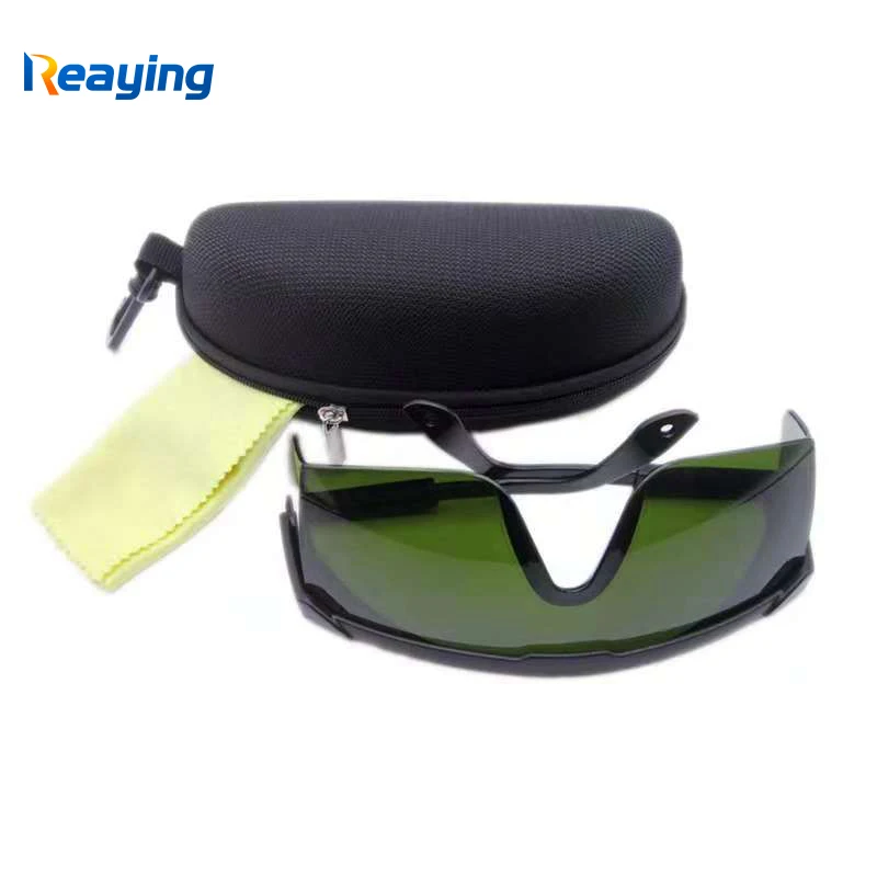 Good quality Protection glasses for Fiber laser cutting marking engraving machine 1064nm