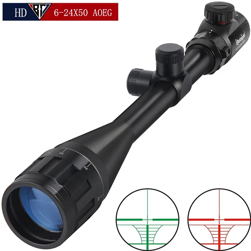 bestsight-6-24x50-aoe-tactics-rifle-scope-green-red-dot-light-sniper-gear-hunting-optical-sight-spotting-scope