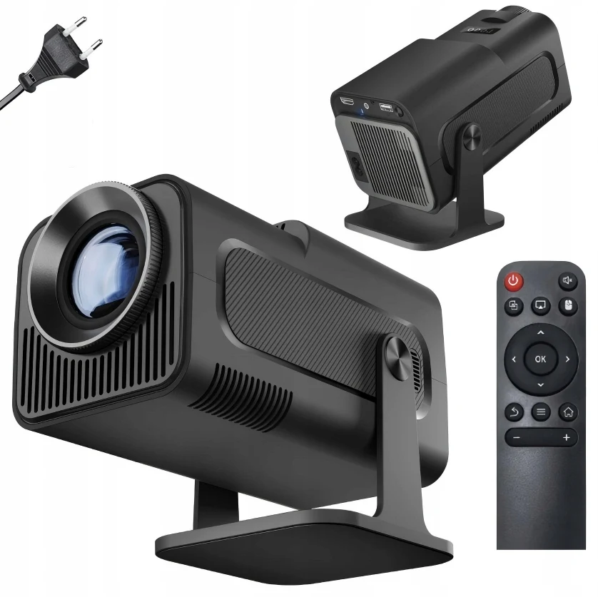 Image of HY320 Mini Tragbarer Projektor Android HD Smart TV Kabelloser Kompakter Heimunterhaltungs-Projektor Neueste Version