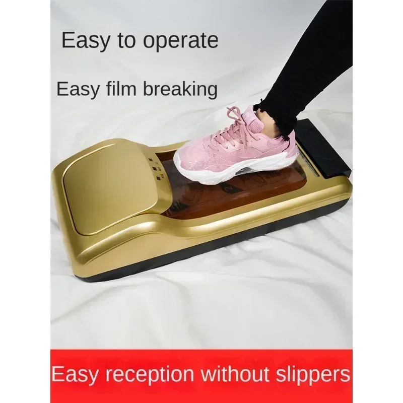 

Entrance Shoe Cover Machine Automatic Household New Intelligent Foot Stepping Lazy Person Shoe Film Machine Foot Cover