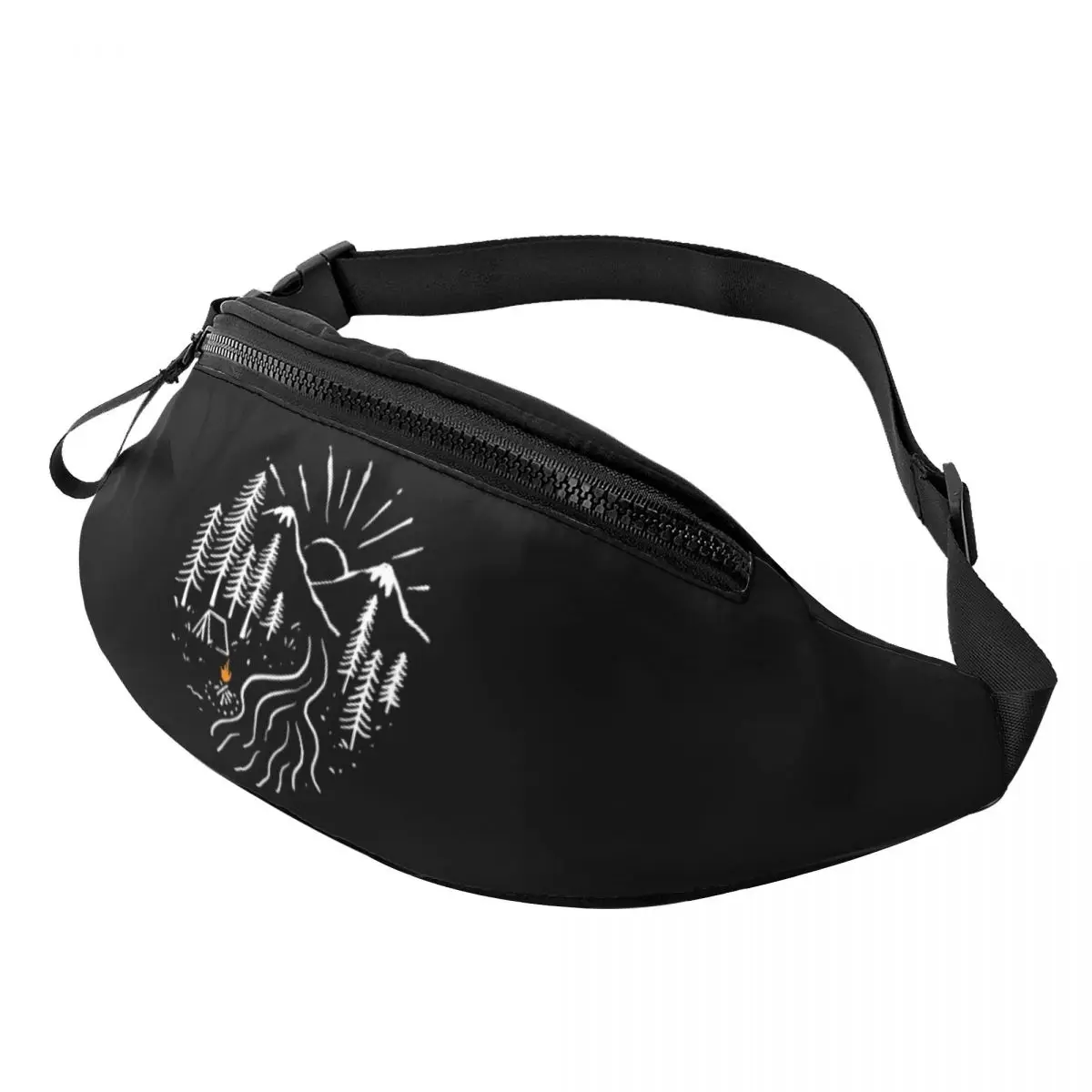 Modieus Camping En Rivier Heuptasje Voor Reizen Wandelen Mannen Vrouwen Reizen Mountain Crossbody Heuptas Telefoon Geldzak