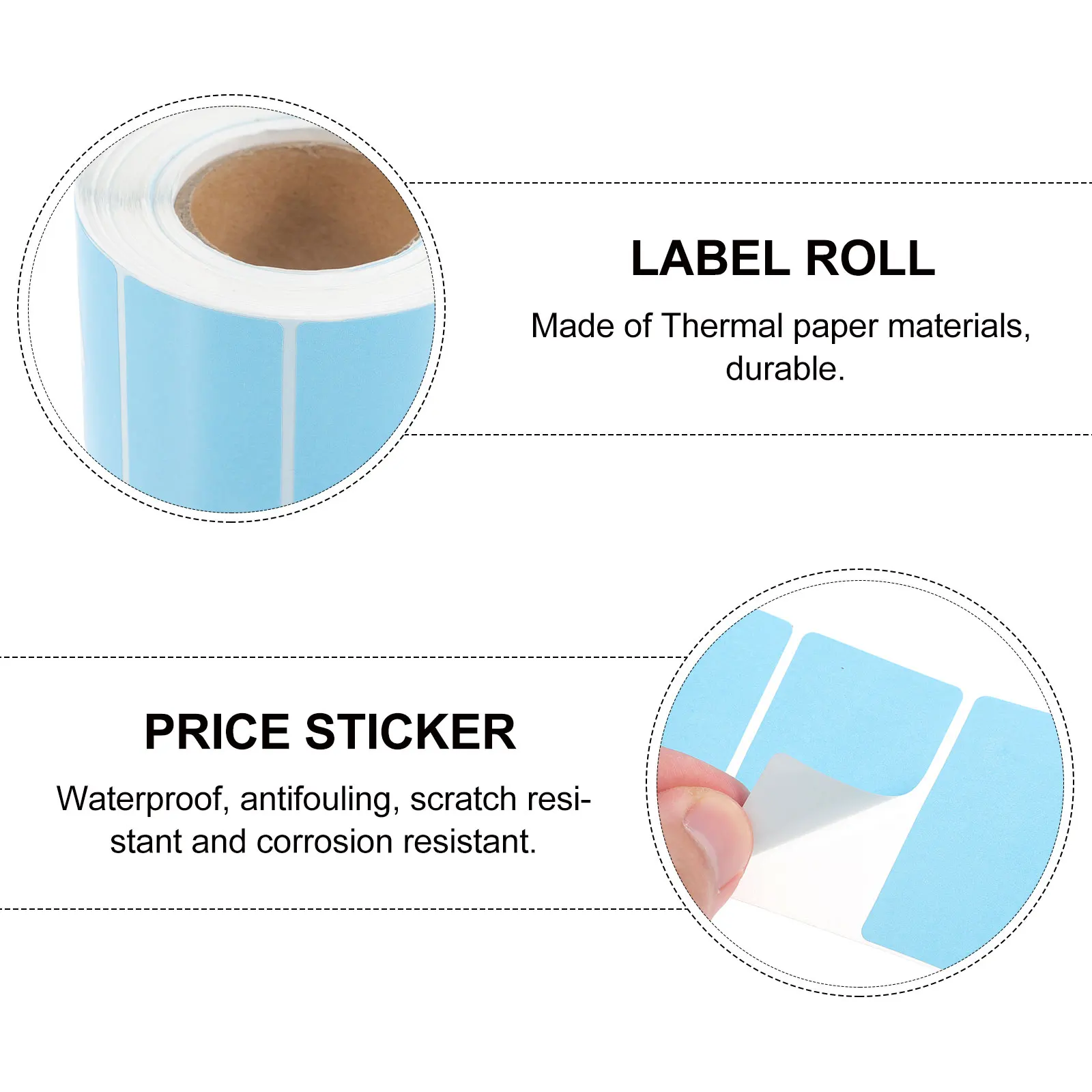 

Self Adhesive Labels Heat-sensitive Sticker Paper Sky- Self-adhesive Tape