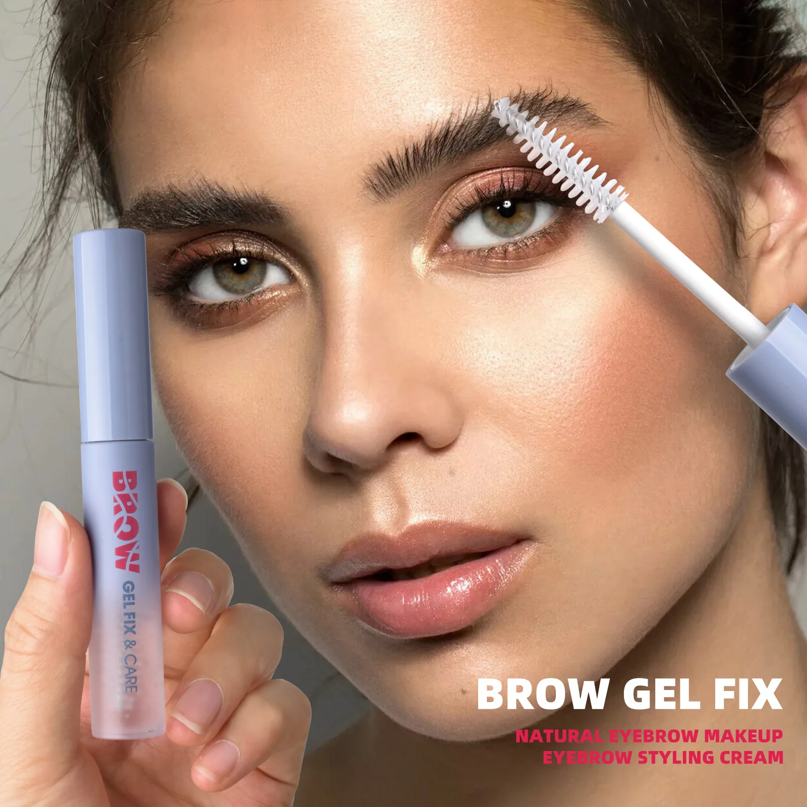 防水透明アイブロウジェルクリーム、長持ちナチュラルメイク、透明リキッドアイブロウペンシル、スタイリングクリーム化粧品