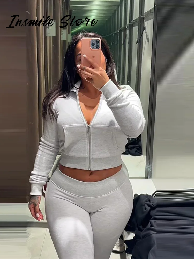 موضة الصلبة أفخم جاكيت زيبرا مجموعة بناطيل رجالي المرأة التلبيب جيب كم طويل معطف متوهج بنطلون 2025 الخريف سيدة رداء غير رسمية جديد