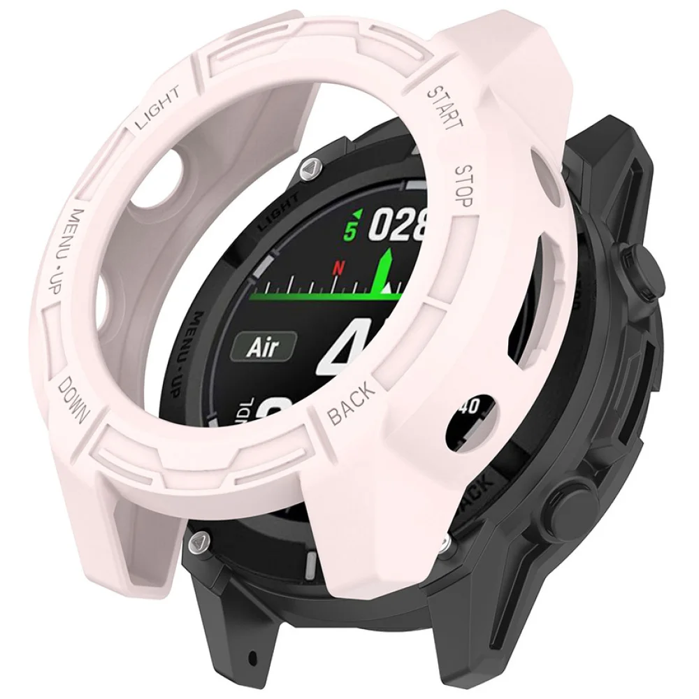 1 قطعة حافظة واقية على شكل درع إطار ساعة ذكية لـ GARMIN Descent G2/G1/G1 Solar/G1 ملحقات Letel الشمسية