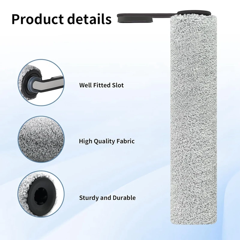 ลูกกลิ้งเปลี่ยนแปรงและตัวกรองสําหรับ Tineco ชั้น ONE S5/ชั้น One S5 Pro เครื่องดูดฝุ่นไร้สายแปรงลูกกลิ้ง