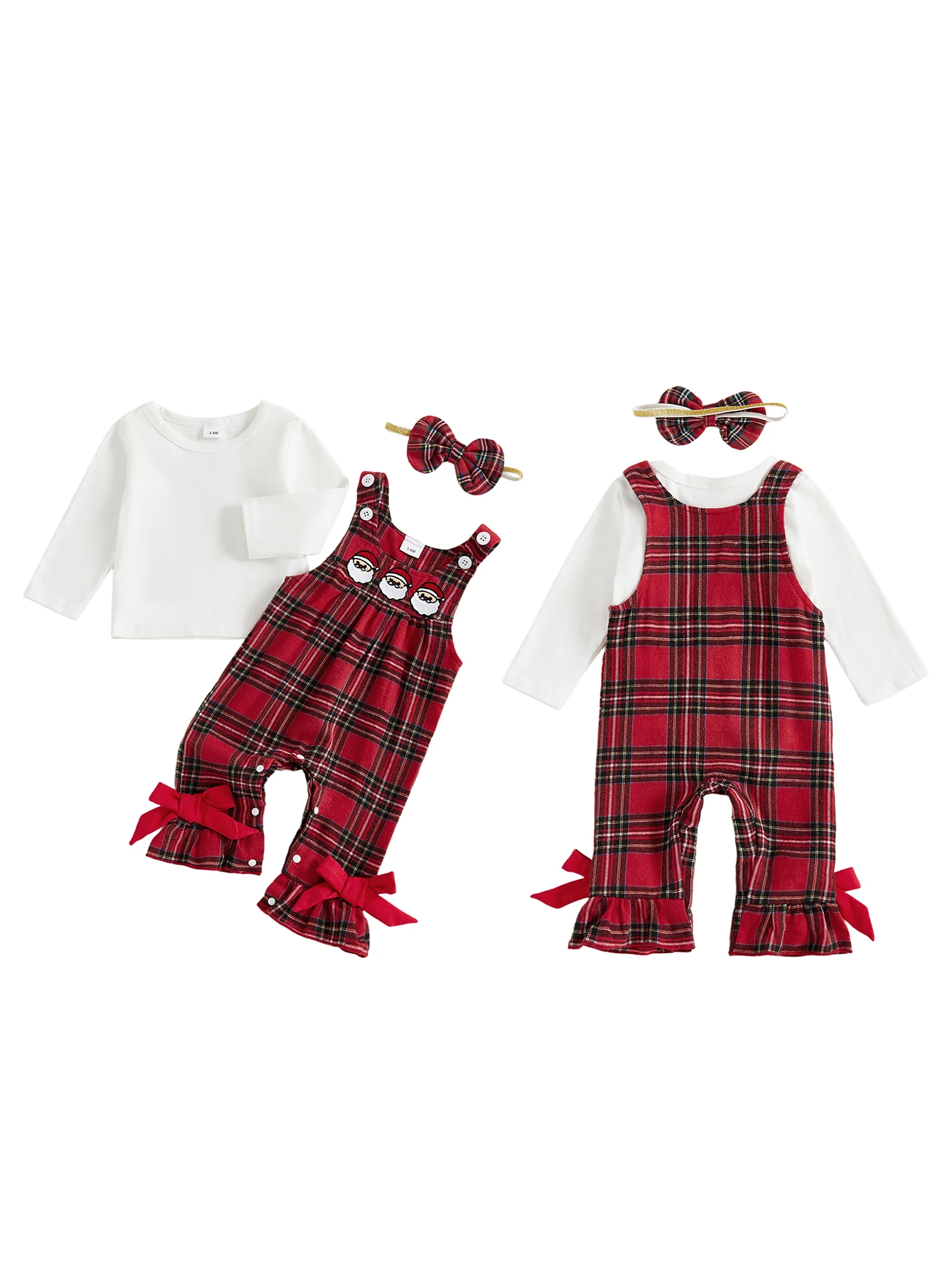 

Рождественские наряды для маленьких девочек, красное бархатное платье, белое пальто из искусственного меха, одинаковая повязка на голову с бантом, комплект из 3 предметов для зимних праздников