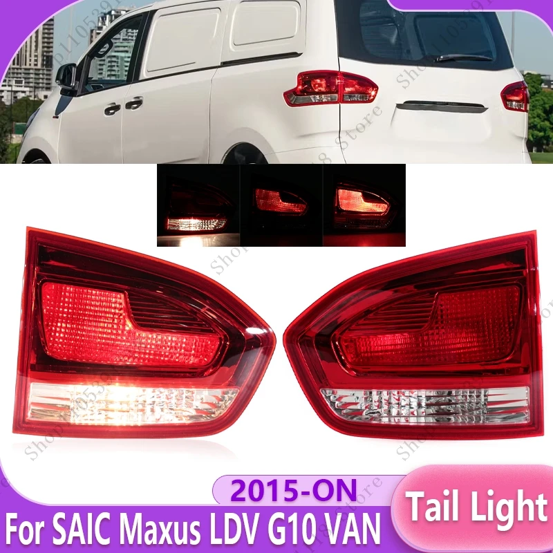 Car Tail Light Assembly Rear Brake Lamp Fog Light Turn Signal Lamp Taillamp For SAIC Maxus LDV G10 VAN 2015 2016 2017 2018-ON
