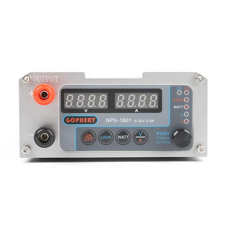 CPS-3205 3205II Digital  Switch Adjustable Mini DC Power Supply WATT With Lock Function 0.001A 0.01V 30V 5A 60V 3A 16V 10A  32V