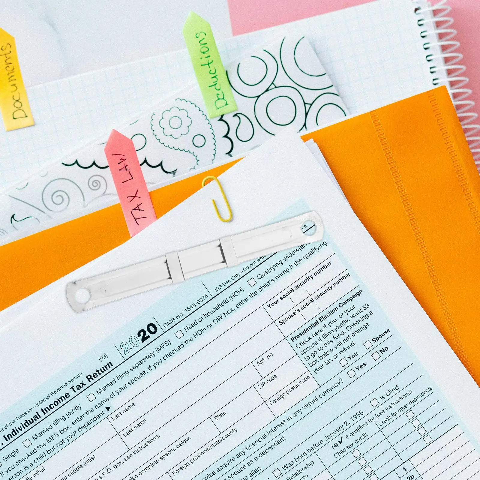 100 Pcs Metalbindingclipbindingringbindingstrip Binder Clips Craft Practical Bookbinding Stationery Supplies Fastener Office