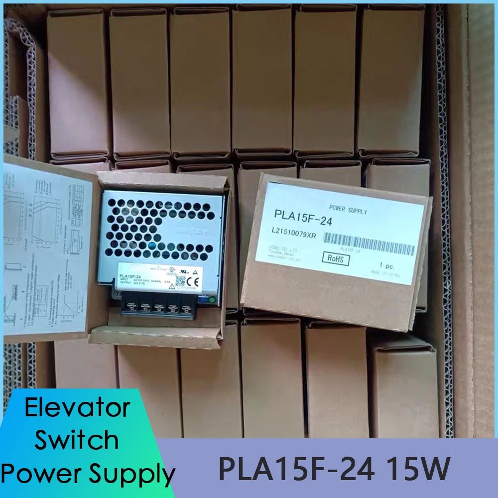 

For COSEL PLA15F-24 15W INPUT AC100-240V 50-60Hz 0.4A OUTPUT 24V 0.7A Elevator Switch Power Supply Fast Ship High Quality