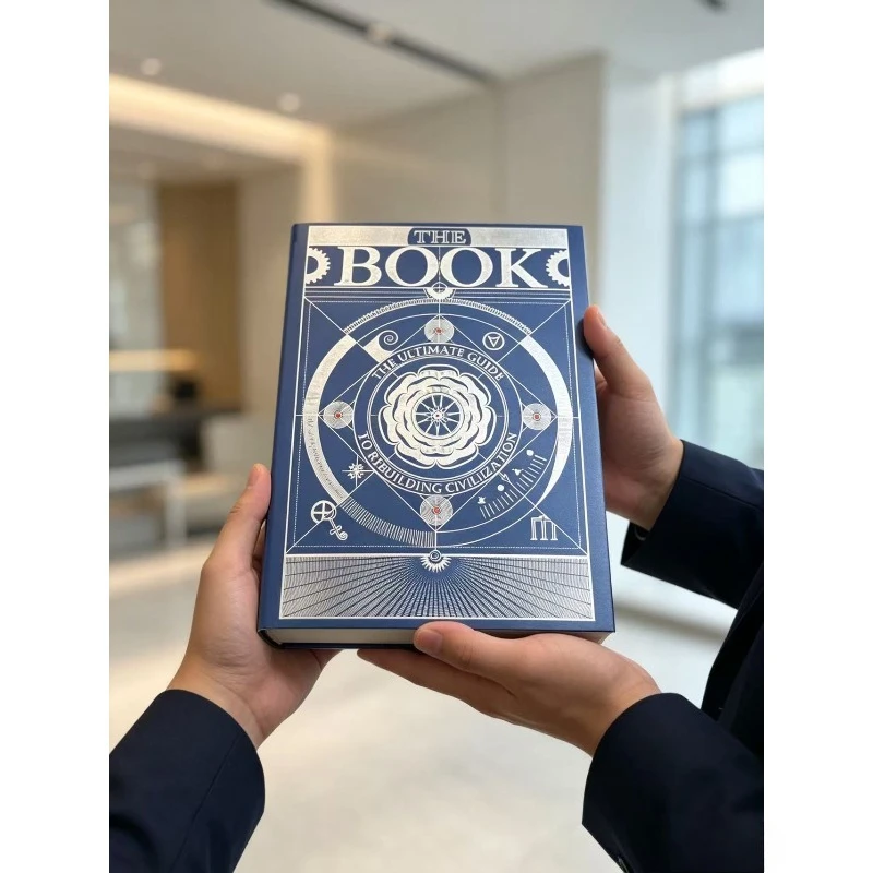 English Illustrated Esoteric Knowledge Hardcover Book Cosmic Starry Mysterious Pattern Spiritual Self Reflection Reading Libros