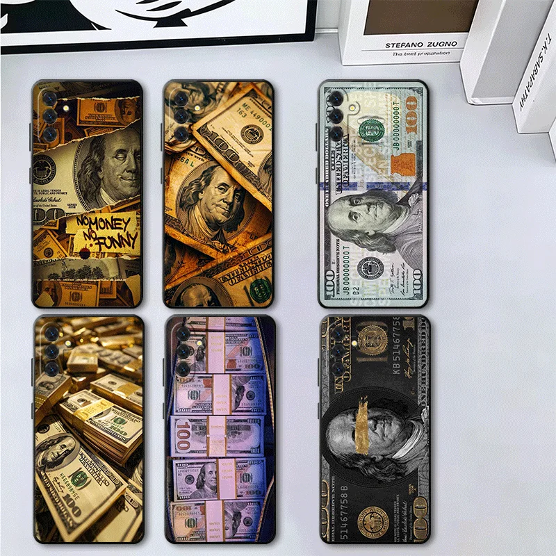Trend Money Banknote Dollar Soft Phone Case for Samsung A17 A37 A57 A16 A26 A36 A56 A15 A25 A35 A55 A14 A24 A34 A54 A13 A33 A53