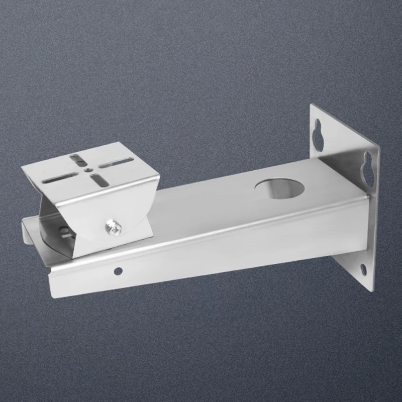 W89C Temperature Tolerant Stainless Steel Surveillances Camera Mount Rack for Industrial Monitoring Systems Easy Installation