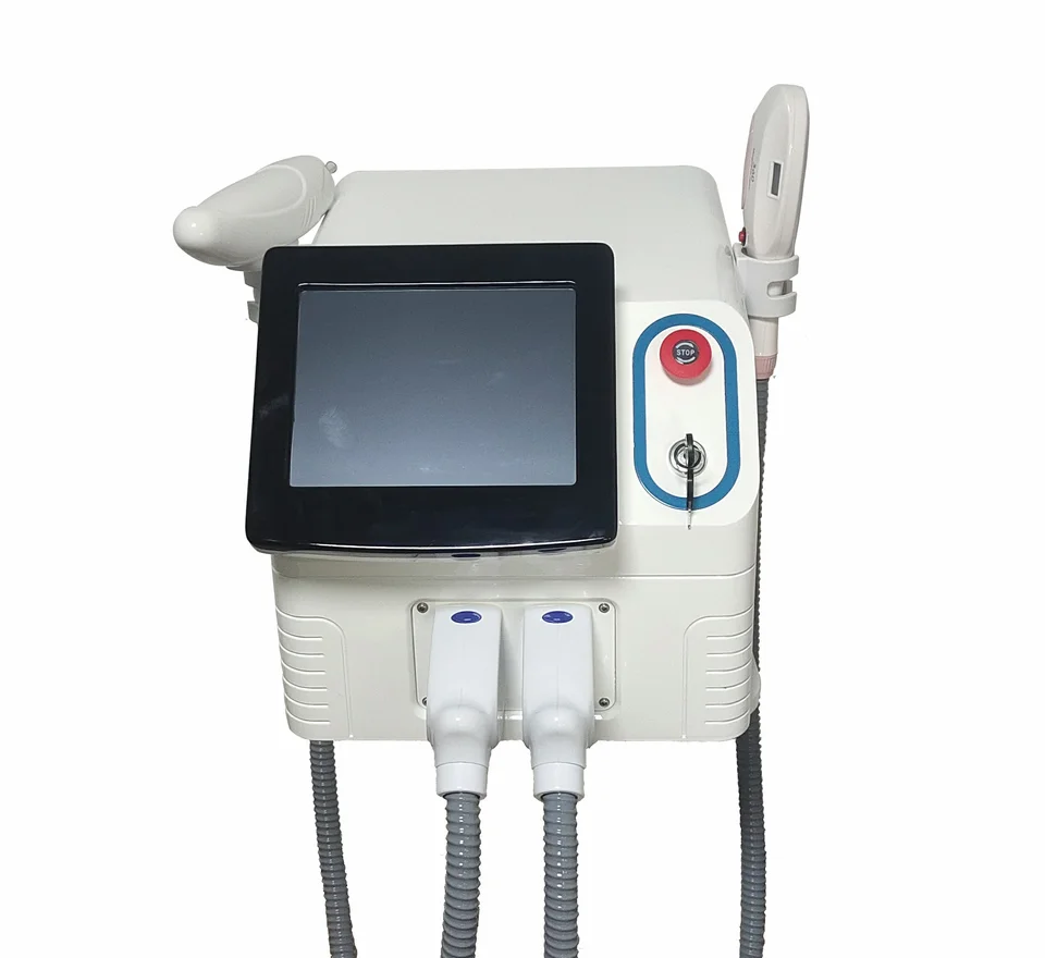 Powerful 2 In 1 OPT IPL Hair Removal Elight Skin Rejuvenation ND YAG Laser Tattoo Removal Carbon Peel Beauty Equipment Wholesale