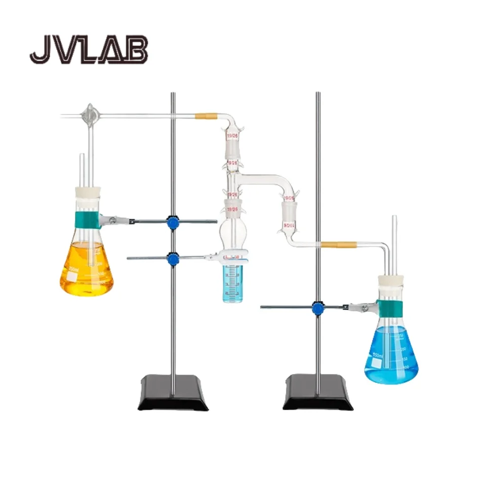 Dispositivo de detección de cloruro de nitrógeno, Kit de muestreo, experimento de separación, destilación de cloro, enseñanza Industrial JVLAB