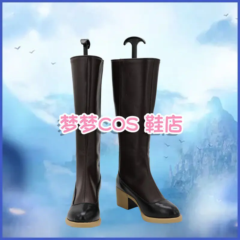 Black Butler Earl Ciel Phantomhive Cosplay Shoes Ciel Boots Billiards Costume Prop Boots