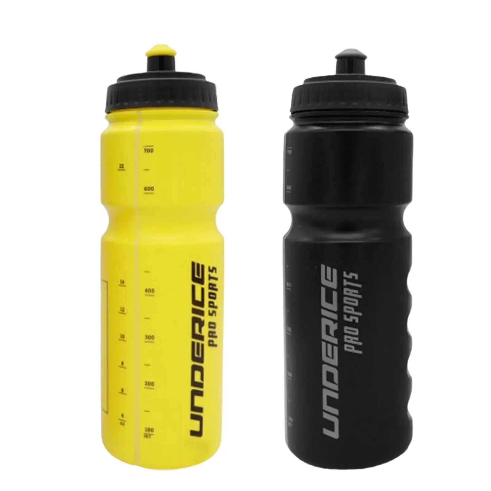 Garrafa de água esportiva para mulheres e homens, garrafa esportiva de 750 ml para treino de beisebol, futebol, hóquei, boxe