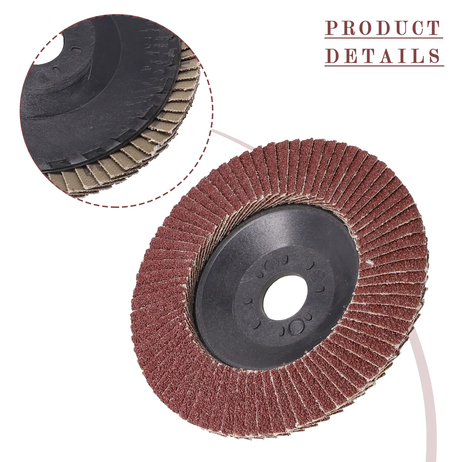 

Emery Cloth Angle Grinder Polishing Wheel Polishing Efficiency Product Name Quantity Service Life Specifications