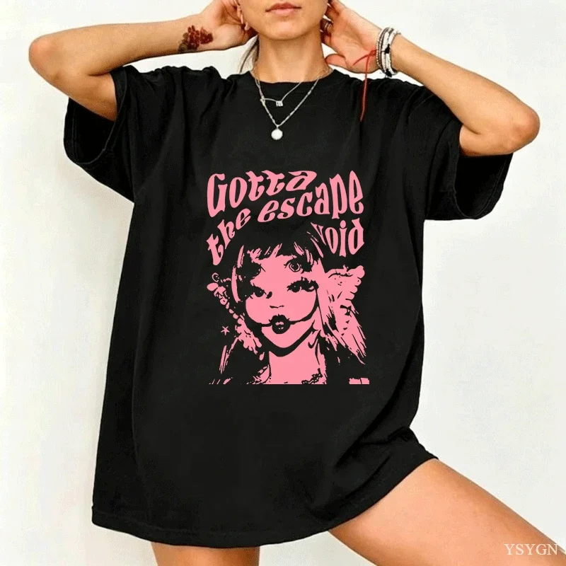 Women I May Not Be A Star Raccoon Graphic Tshirt Funny Animal Print Short Sleeve Casual Ladies Loose Meme Streetwear Tee