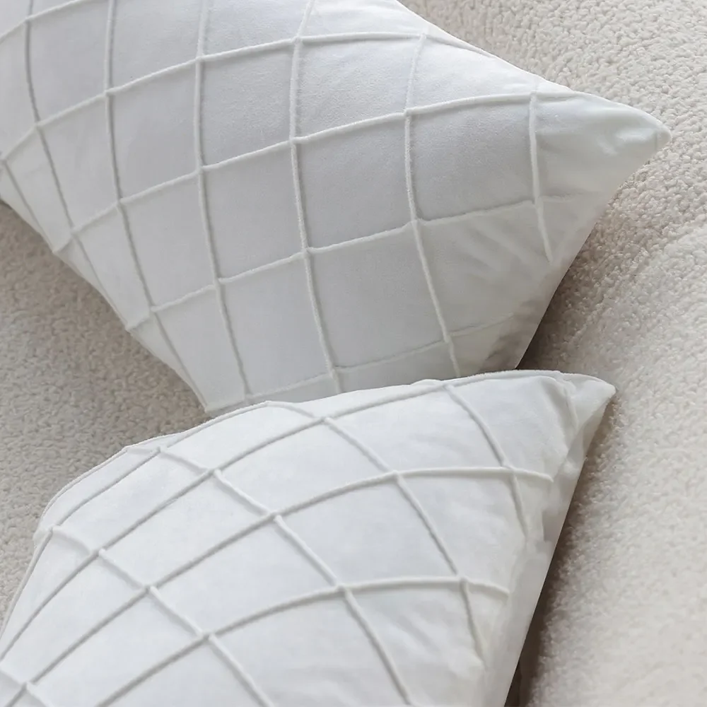 30x50 Velvet Cushion Cover Living Room Sofa Pillowcase Soft Funda Cojin Home Decor Zipper Comfortable Throw Pillow Cover Hogar