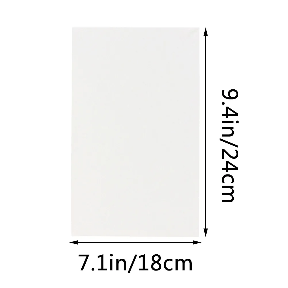 18x24cm Square Cotton Stretched Canvas Panels for Oil Acrylic Gouache Tempera Painting Premium Artist Grade Natural Tone High