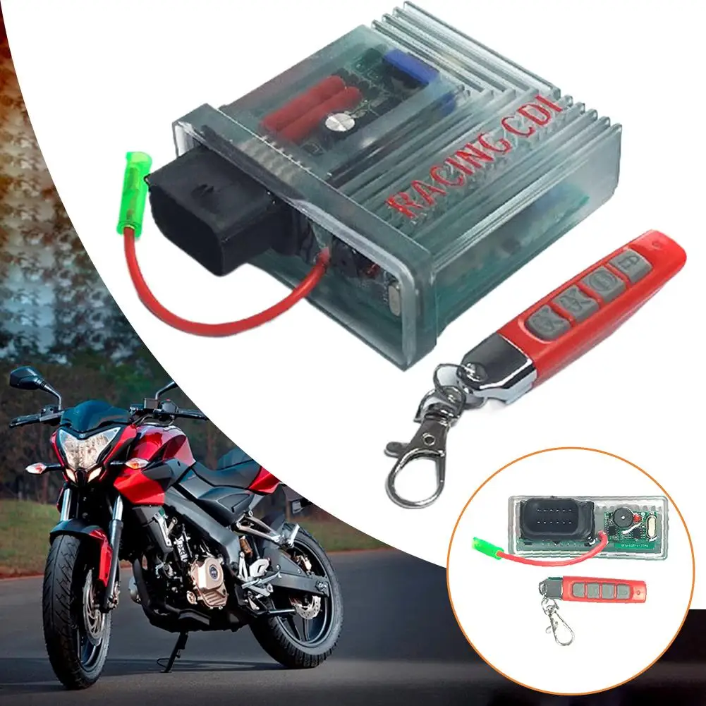 

Motorcycle CDI Igniter With Remote Control Strobe Flashing Light Multi-Mode Performance Igniter For PULSAR 200 NS T1N0