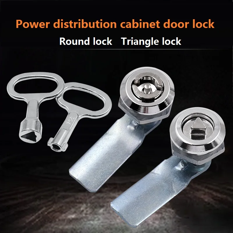 Universal Triangular Key Triangle Key for Electric Cabinets Multifunctional Wrench Panel Lock Metro Train Elevator Door Key Lock