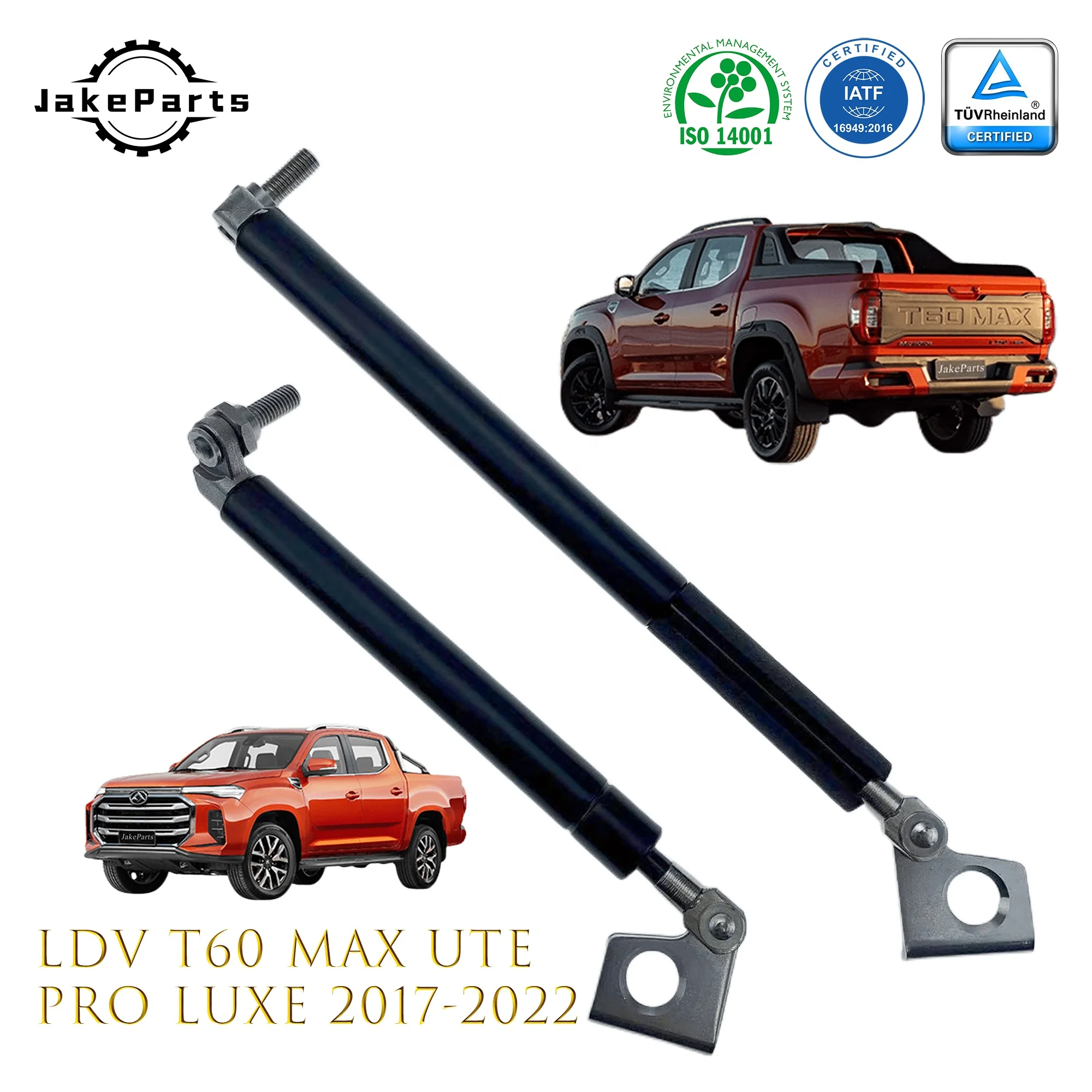 For LDV T60 2017-2022 MAX UTE PRO LUXE Automobile Gas Shock Strut Auxiliary Tailgate Assist