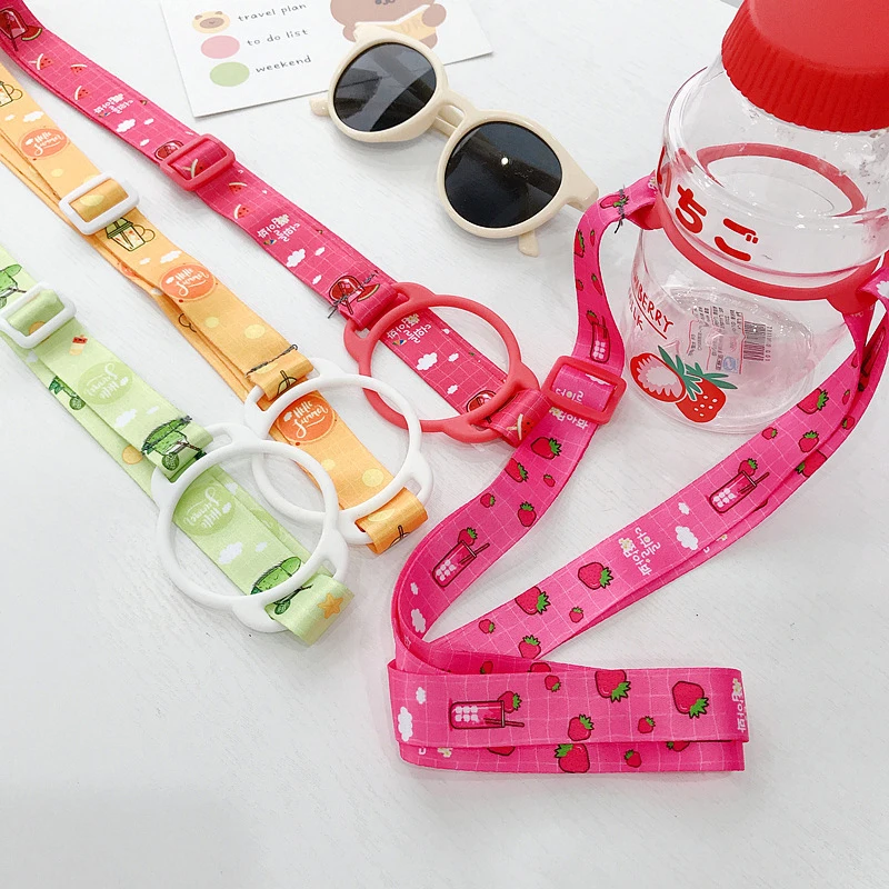 1PC Water Bottle Shoulder Adjustable Portable Baby Buckle Lanyard for Outdoor Strap Kettle Straps Daily Walking Biking Hiking