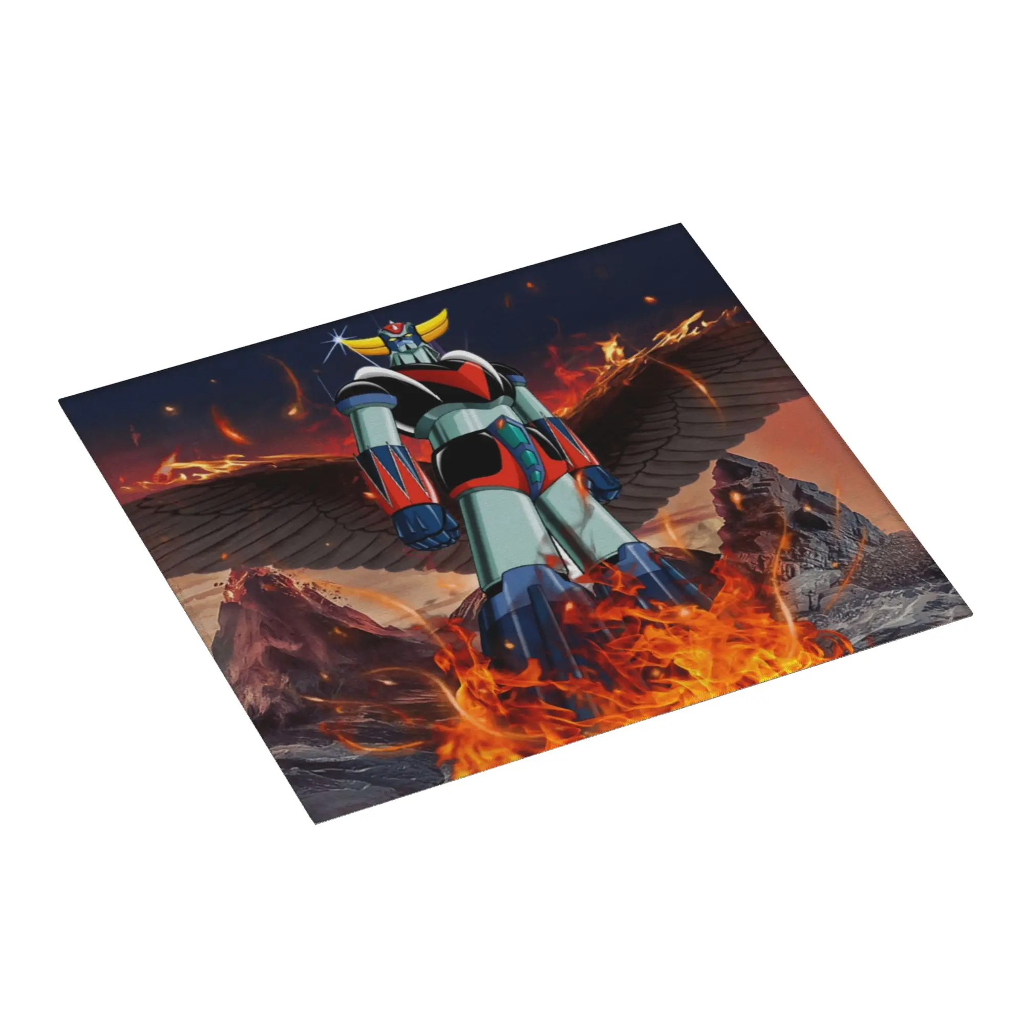 Ufo Robot Grendizer Non Slip Kitchen Counter Protector Mat Barware Tableware Reusable Goldorak Anime Manga Mat For Kitchen