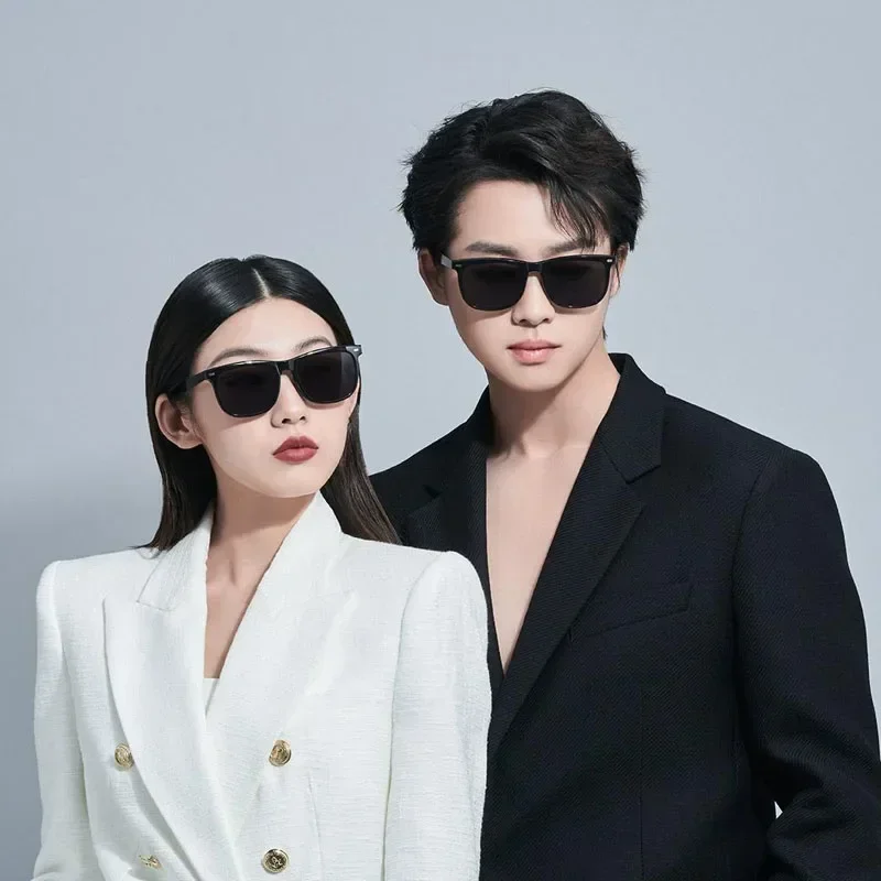 XIAOMI Mijia Square Fashion Sunglasses HD Nylong Polarized Sunglasses Double-sided anti-oil Lens 8 Layer Polarizing Film Unisex