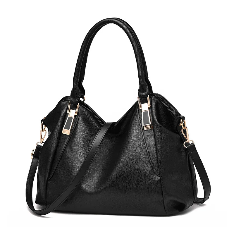 Sac à Main en Cuir Souple de Style Coréen pour Femme, Fourre-Tout de Luxe de Grande Capacité, Bandoulière Initiée pour Dame, Shopping CommPiedmont, Nouvelle Collection