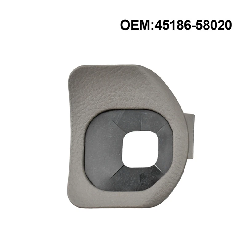 Automobile Gray Cruise Control Switch Dust Cover Steering Wheel Lower Cover For Toyota Land Cruiser 45186-58020-E0