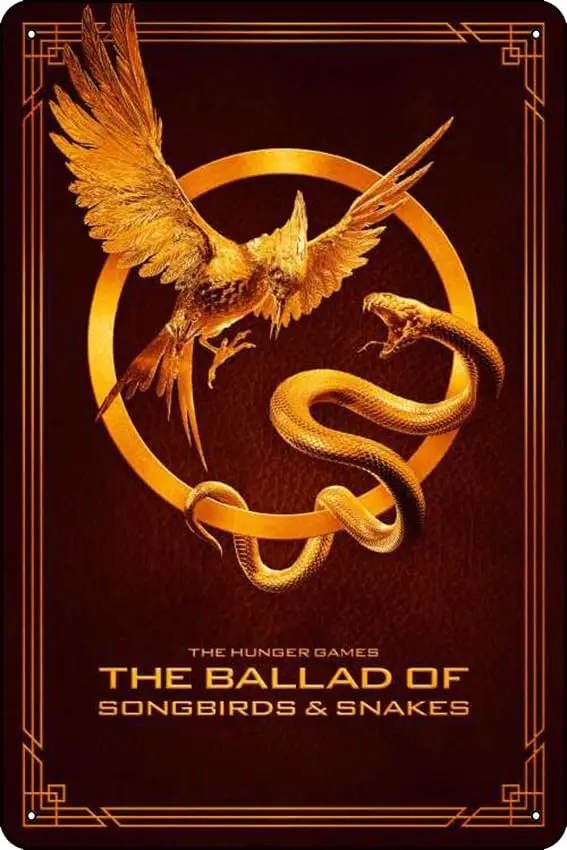 The Hunger Games: The Ballad of Songbirds & Snakes (2023) Movie Bar Pub Gifts Sign For Home Cave Garage bar Wall Decor ation