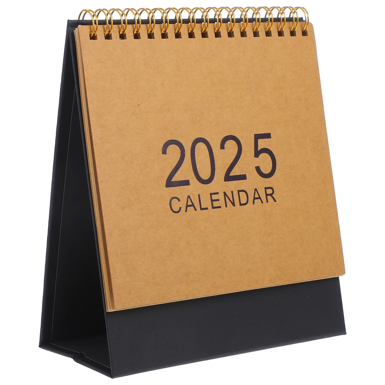 

Desk Calendar 2024-2025 Minimalist Design Stand up Planner Cute Monthly Weekly Noting Desk Small Workspace Table Flip