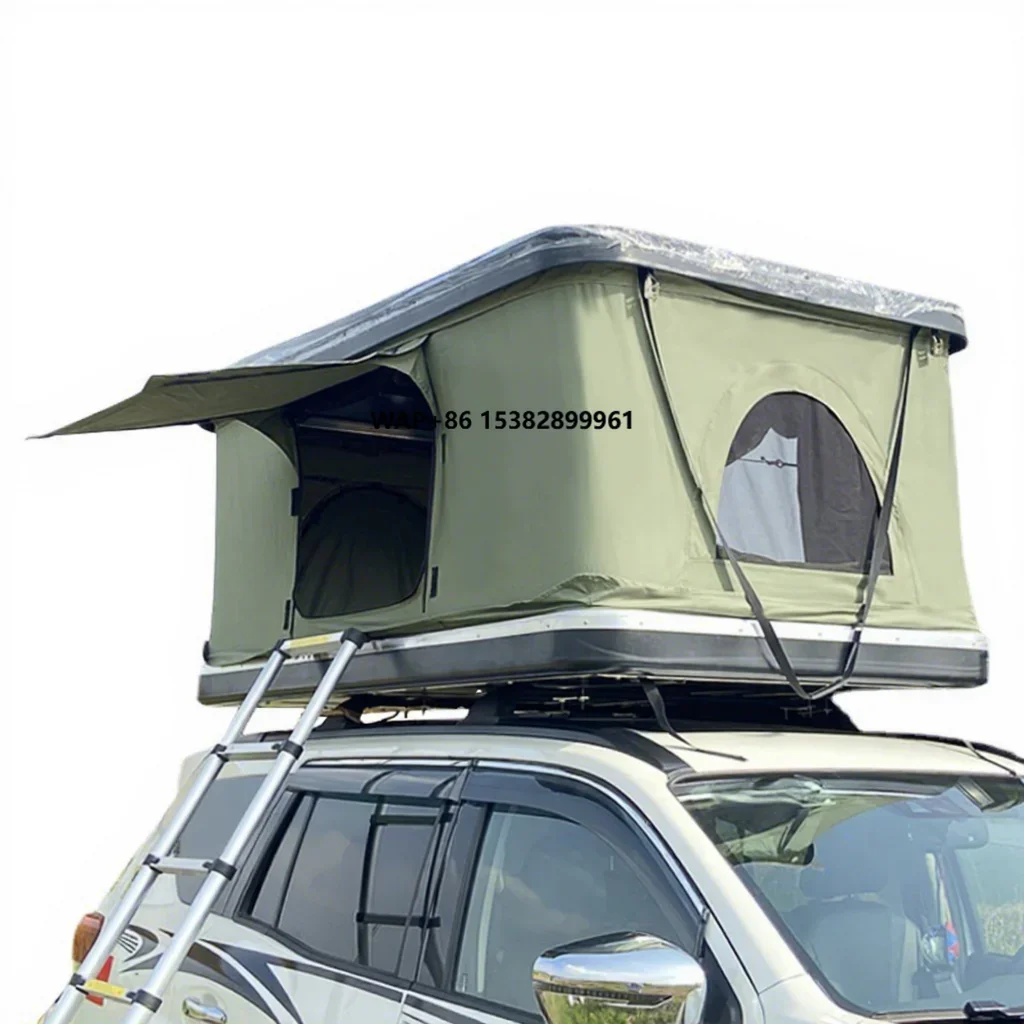 Source Factory ABS Helicopter Roof Tent Single Layer Four-season Waterproof 2000-3000mm Oxford Cloth Outdoor Travel 4 Person 4x4