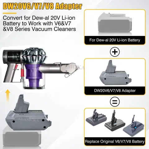 10 best sales डायसन बैटरी एडाप्टर - №5