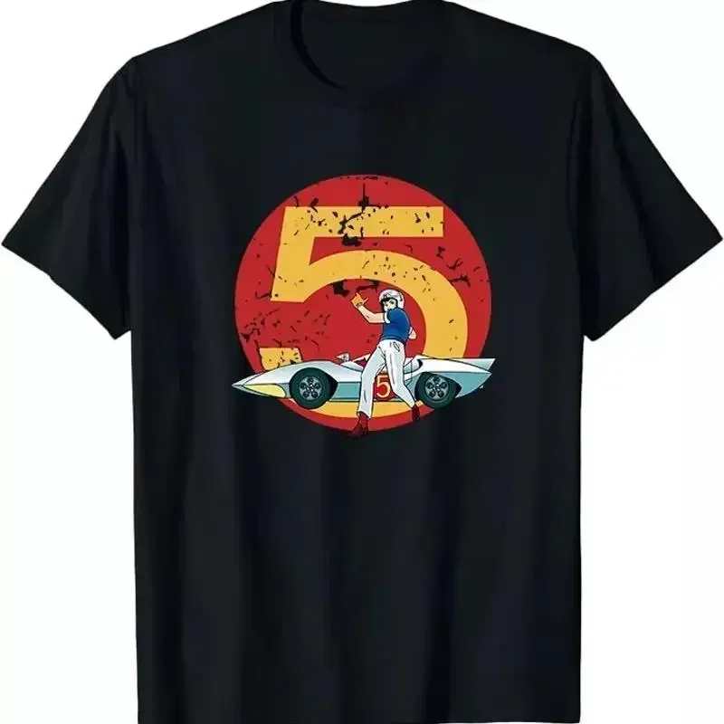 Limited Distressed Mach 5 Speed Racer Retro Classic T Shirt M 3Xl Made Us