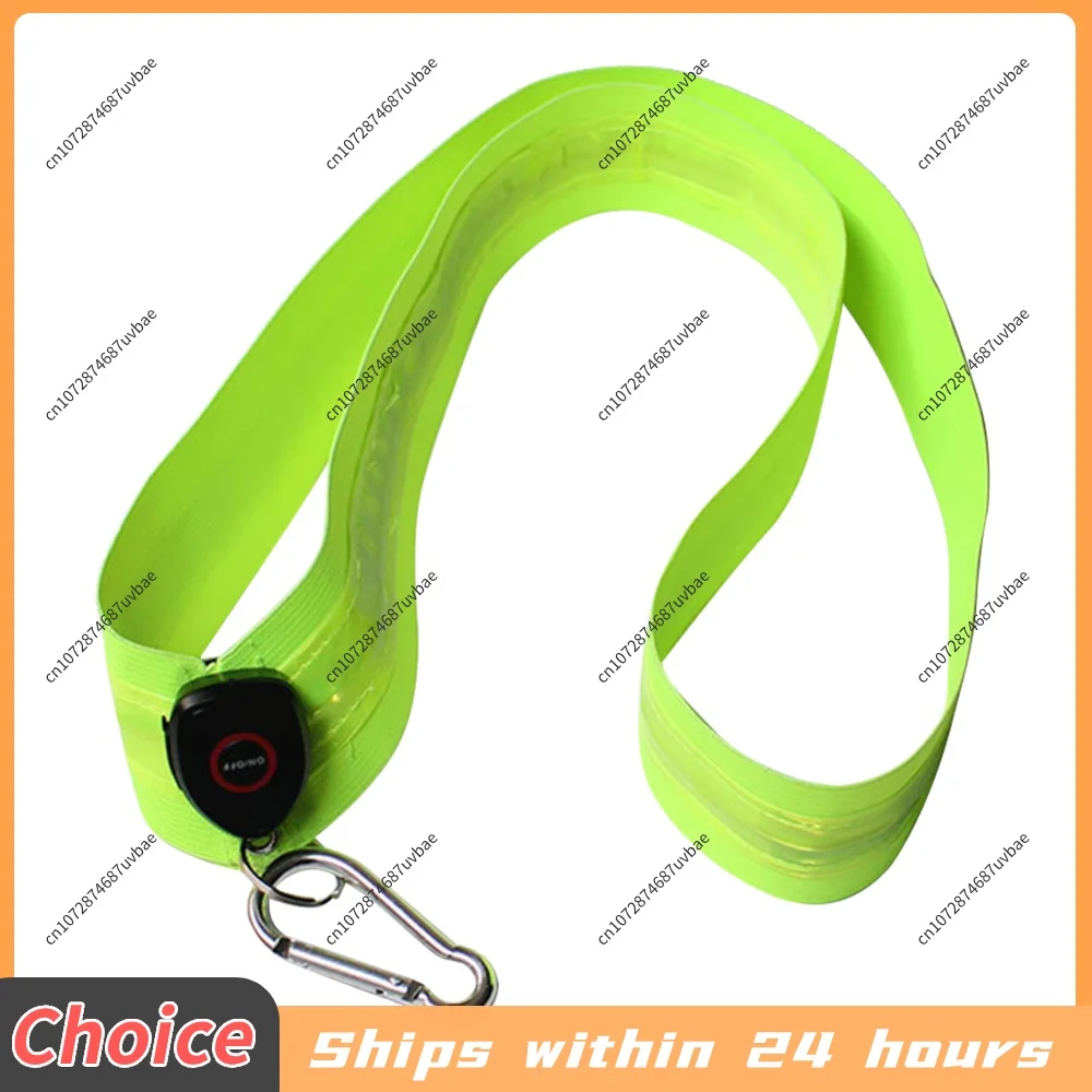 Illuminated Shoulder Straps Rechargeable Cycling LED Shoulder Straps for Men Women Outdoor Hiking Jogging Walking Light Gear