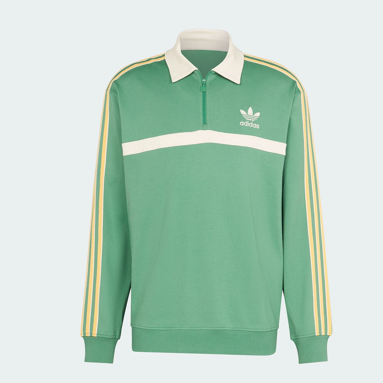 

Adidas genuine Originals men's sports loose collar pullover sweatshirt IS4364